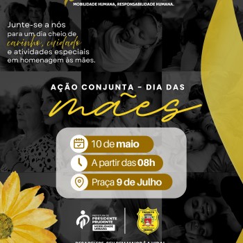 Ação Especial de Dia das Mães.